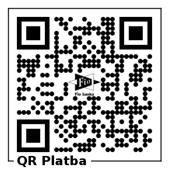 QR platba na podporu vývoje MongeCAD (Fio banka)